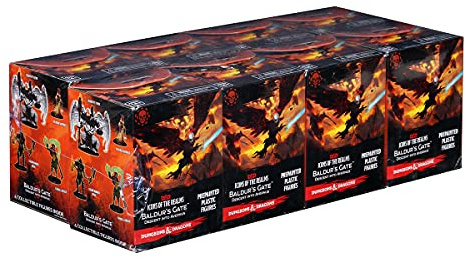 Rubie's- Wizkids D&D Baldur's Gate : Descente dans Avernus Eight CT. Brique d'appoint, WK73938 lot de 8