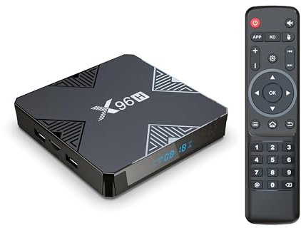 2025 X96H 2G 16G Android 13.0 Tv Box,Unterstützung 6K 4K 2.4G 5.8G Dual-WiFi 6 Allwinner H618 Chipsatz HDR10 BT5.0 USB 2.0 3D Ethernet Android Box