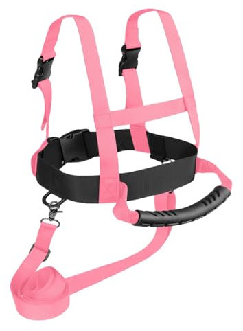 OAJABBGE Kinder Ski Trainingsleine Zum Skaten Skateboarden Snowboarden Rollschuhlaufen Kinder Skigurt Schulter Trainingsgurt