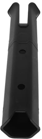 BESPORTBLE Barril De Inserción De Caña De Pescar Accesorio Manos Mosquetón Tubo De Almacenamiento De Varillas Soporte De Varilla De PVC Portacañas para Funda De Pesca El Plastico Black