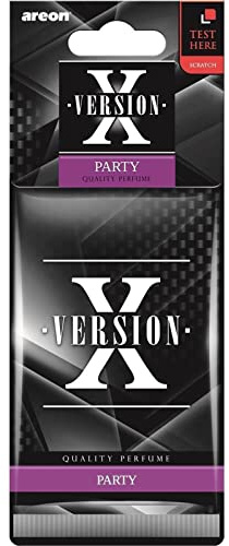 AREON X Autoduft Vanille Auto Duft Lufterfrischer Schwarz Aufhänger Anhänger Spiegel Pappe 2D (Vanilla Set Pack x 10)