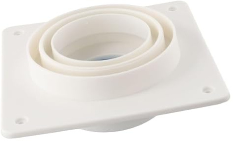 Valvola di ritegno for condotto di ventilazione 80 mm 100 mm 120 mm, valvola di non ritorno in linea for aspiratore da cucina e sfiato del bagno, tappo antiodore for canna fumaria