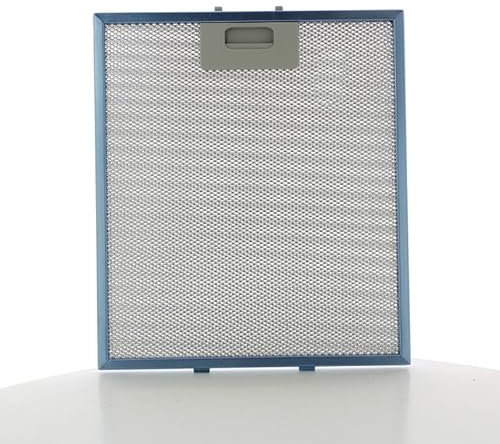 Filtro metálico antigrasa 305 x 267 x 8 mm GRI0009219A para campana ELICA, ESENTIEL B, campana decorativa ESSENTIELB EHDD 614B, campana decorativa de pared EHDB 61I, campana decorativa ESS ...
