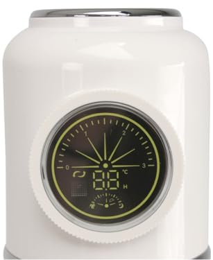 LIFETIME Air Tower Ventilator - 76 cm Säulenventilator mit Fernbedienung - Oszillierender Ventilator mit 3 Geschwindigkeiten und 3 Windeinstellungen - Timer-Funktion und LCD-Display - 40W - Weiß