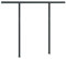 vidaXL Anthrazit Markisenpfosten Set 300x245cm Eisenkonstruktion Doppelpfosten Design für zusätzliche Stabilität ideal für Terrasse Balkon Garten Outdoor Dekor