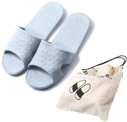 Anmerl Ciabatte da Viaggio per Uomo e Donna Pieghevoli Portatili Suola Antiscivolo e Asciugatura Rapida Infradito Estive Adatte per Hotel, Palestra, Piscina, Spiaggia, Slippers per Interno e Esterno
