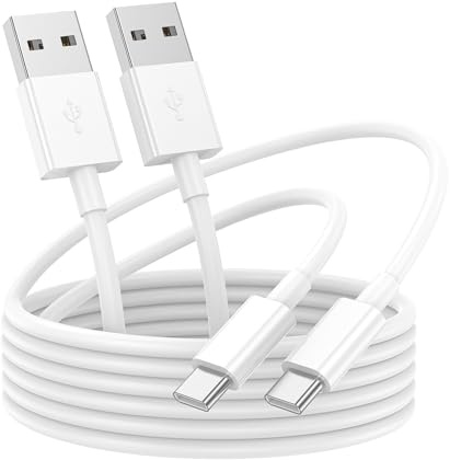 Car Carplay Cable for iPhone 15/16/17 Charger Cord,USB A to USB C Fast Charging Cable 3FT 2Pack Compatible for Apple 17 Pro Max/16 Plus/for IPad Pro 12.9/11/Air 5th/4th Mini Gen Type C Charge