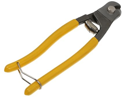 DOITOOL Cortador Alicates Duraderos de Cable de Acero de 8 Pulgadas Doble Filo y Corte Rápido para Líneas Telefónicas y Montaje Eléctrico