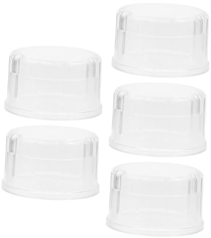 VERDANVERSE 5pcs Anti-Splash Shaker Cup Lids for Mixing Cocktails and and Easy to Various Shaker Bottles for Home and Bar Use