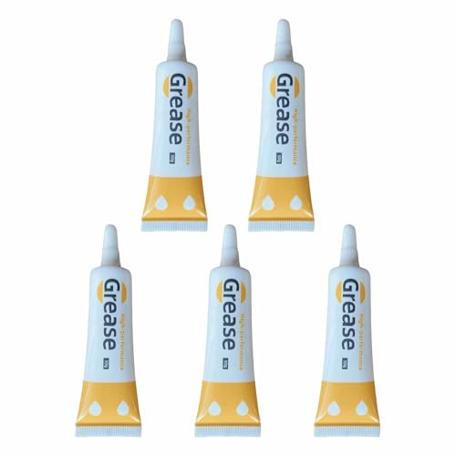 Lubricante con cremallera - 5pcs lubricantes tubo lubricante grasa