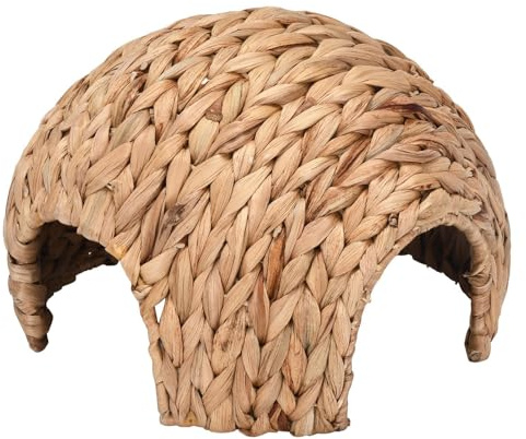 Meerschweinchenhaus - Häschen Hamster Haus | Kaninchenhäuser Und Verstecke | Häschen Grashaus | Kaninchen Häuser Verstecke | Handgefertigtes Hamsterhaus | Grashaus Für Kaninchennest