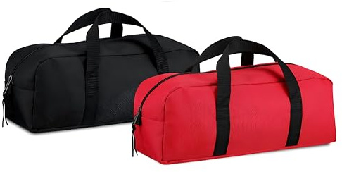 Copechilla bolsa portaherramientas portátil 2PCS,bolsa para herramientas de emergencia negro y rojo 36X14X14CM,resistencia al desgaste de engrosamiento impermeable para el maletero del coche