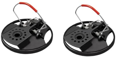 2-pack superstarka råttfällor, hög känslighet omedelbart döda musfällor, mänskliga utomhus råttfällor, effektiv gnagaravskräckande för hem- och trädgård (14,5 x 10 cm)