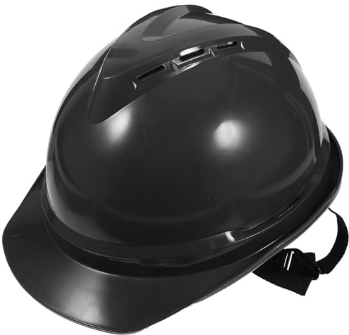 Anneome Casco de Seguridad Industrial Abs con Ventilación Ambos Lados Resistente Impactos Ajustable para Trabajadores de Construcción Ingenieros y Proyectos DIY Obras