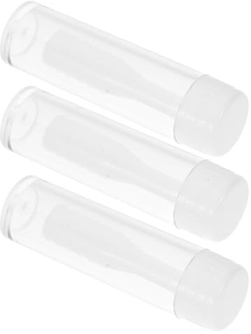 MAGICLULU Lot de 3 Sets de Tiges Tiges en Silicone Silicone Solide Blanches Applicateur Réutilisable et Léger pour Lentilles de Contact Outil Précis pour Insertion et Retrait Accessoires