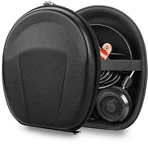 Geekria éétui Rigide pour Casque Grado SR325e, SR80, SR80e, SR80i, SR60, SR60i, SR60e, Grado RS2, RS1, RS2i, RS1i, RS2e, RS1e, étui Housse de Transport
