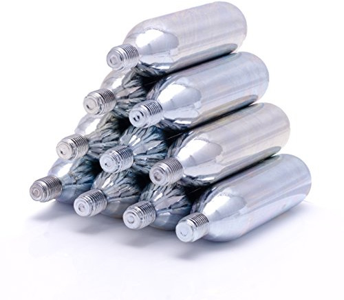 10 unidades de cartuchos de CO2 (16G) con rosca – como una vez de cápsulas de compatible con muchos cartucho Bombas para bicicletas...