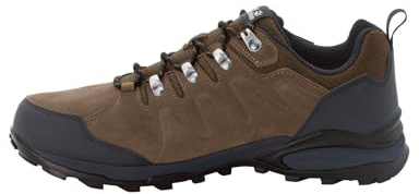 Jack Wolfskin Men's Refugio Texapore Low M Walking Shoe, Brown Phantom, 48 EU