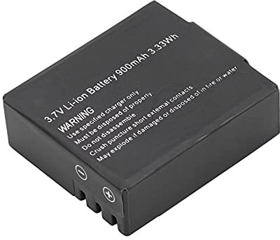 Dioche S009 3.7V Li Ion Battery 900Mah 3.33Wh 3.7 Li Ion 900Mah 3.33Wh Black Sports Cam Battery Original Sport Camera Batteries For Sj4000 Sj5000 M10 Camera