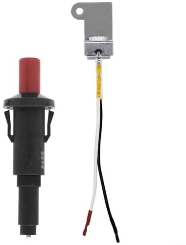 Tryckknapp Piezo tändare utbyte, elektronisk tändningsknapp grill tändningssats för Weber Q300 Q3000, grill reservdelar