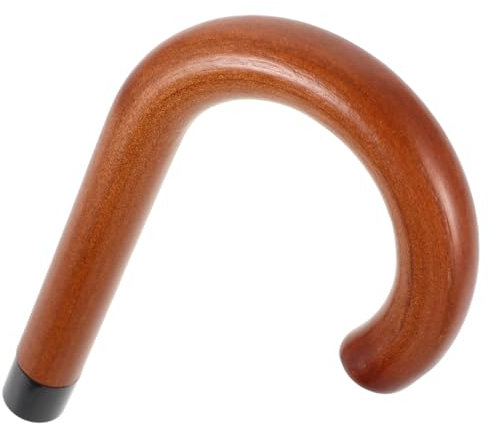 Healvian Regenschirmgriff Ersatzteil Gebogen Verschleißfestes Material Strukturierte Oberfläche Sicherer Halt Für Faltregenschirme Alltag Uv Beständig