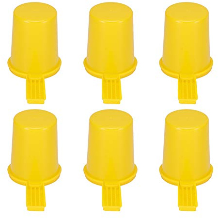 HETHLIF Conjunto de Alimentador de Alimentación de Agua de Abejas Dispositivo de Cría de Accesorios de Colmena Amarillo