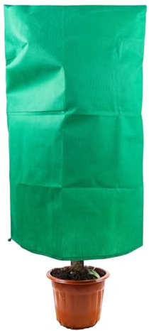 Housse pour arbre d'hiver, protection contre le gel avec fermeture éclair – Sacs d'hiver pour plantes d'extérieur – pour serre, cour, jardin, ferme, patio, paysage, arbustes, arbres fruitiers en pot