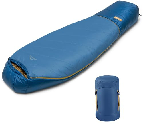 Naturehike Mujin Pro - Sacco a pelo a mummia per adulti, 4 stagioni, caldo, impermeabile, resistente al freddo, leggero, portatile, per campeggio, escursionismo, attività all'aperto, viaggi