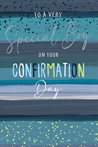 To A Very Special Boy On Your Confirmation Day Card Lovely Verse