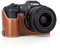 Rieibi G7X II G7X III Case - Vintage Leather Camera Case for Canon PowerShot G7 X Mark II/G7 X Mark III DSLR Camera - Protective Case with Strap - Black