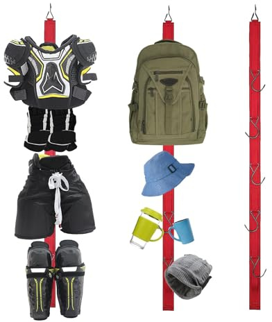 CFHOOAY Support d'équipement de Hockey sur Glace, Cintre de Hockey, Support de séchage de Hockey, Cadeau de Hockey sur Glace, Cadeaux pour garçons et Hommes, Football, Baseball, étendoir à Linge pour