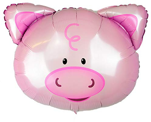 Happium - 61 cm djungeldjur folieballonger (gris)