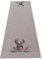 Tischläufer Filz Rudolf beige Hirsch Länge 120cm x 30cm Landhaus