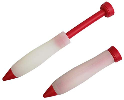 Penna in silicone per decorare torte, portatile, professionale, inodore, antiaderente, per pasticceria, spremiagrumi, accessori