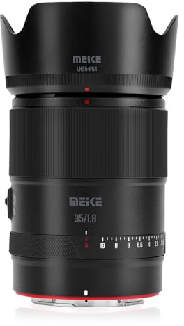 Meike 35 mm F1.8 Vollformat-AF-STM-Schrittmotorobjektiv, Weitwinkel-Autofokus, Feste Prime-Porträtobjektive, kompatibel mit Nikon Z-Mount-Kameras Z5 Z6 Z7 Z6II Z6III Z7II Z8 Z9 Z30 Z50 Z50II Zfc