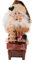 Ulbricht Wichtel Weihnachtsmann mit Schlitten 28 cm Neuheit 2019 Räuchermann