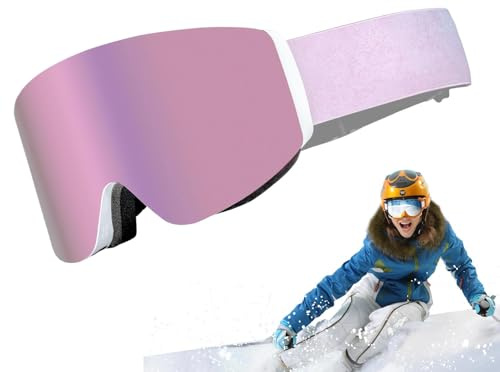 Snöglasögon för män - snöglasögon, snowboardglasögon för män | Snöskidglasögon, snowboardglasögon för män, kvinnor, ungdomar, pojkar eller flickor, månen