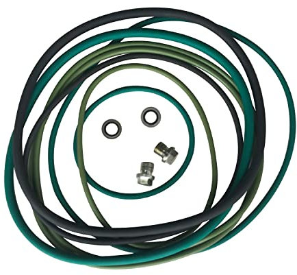 Congparts 2906-0732-00 Cooler Radiator Kit Oil-Free 2906073200 Compatible with Atlas Copco Screw Air Compressor ZR110-145