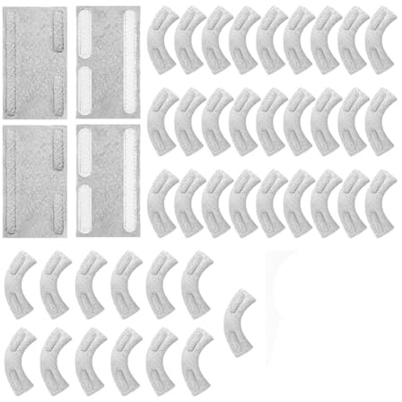 Mcnhbdgg 40 Pack Coussinets D'Oreille pour Canule Nasale Coussinets D'Oreille pour plus de Confort pour les Utilisateurs D'Oxygène afin de Prévenir L'Inconfort et les Indentations sur les Joues.