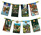 Dinosaurier * Adventskalender zum Selberbefüllen * mit 24 Papiertüten + 24 Zahlensticker + 4m Hängeband von Lutz Mauder // Geschenk Advent Weihnachten Kalender Überraschung Dino T-Rex