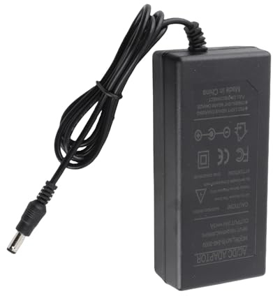 24V 3A Adapter Laddare 100‑240V 50/60Hz Överströmsskydd Strömadapter för LCD-skärm Övervakningssystem Verktyg Slitstark Hållbar