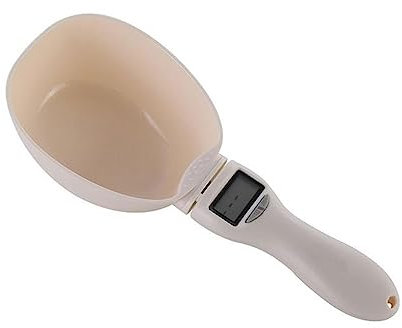 siduytin Bilancia per Alimenti per Animali LCD Strumento di pesatura ad precisione LCD Cottura Ciotola per Alimentazione Grande Cucchiaio Macchina per misurare Bilance da Cucina