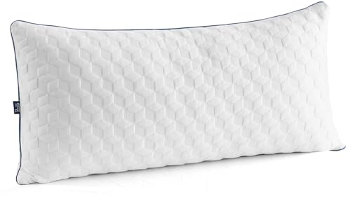 BedStroy Kopfkissen 40x80, Höhenverstellbares Memory Foam Kissen 40x80, Ergonomisches Kissen mit Reißverschluss, atmungsaktives Schlafkissen Nackenkissen mit waschbarem Bezug