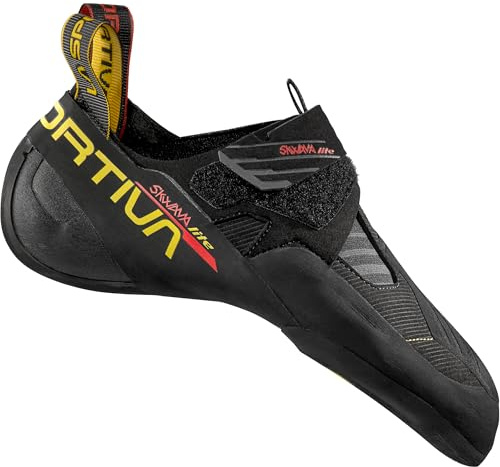 LA SPORTIVA Uomo Skwama Lite Scarpe da Arrampicata, Black-Yellow, 39.5