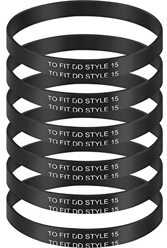 Honoson 6 Pieces Style 15 Replacement Belts Compatible with Dirt Devil Style 15 Royal Upright Vacuum Cleaner