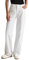 Marc O'Polo Denim Damen Jeanshose aus Bio-Baumwolle Wide Leg, Mehrfarbig (White Multi 01), W26/L32