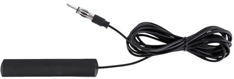 Antenna radio per auto, AM FM, antenna per parabrezza, SUV, camion, antenna adesiva per auto, radio, parabrezza, pasta 3 m, cavo 12 V, stereo per auto, 85 – 112 MHz