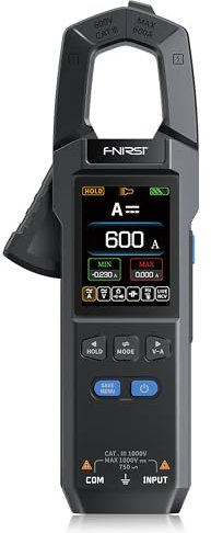 DMC-100 DC AC Current Clamp Meter 10000 Counts Digital Multimeter USB Charger 600A Amperimetric Clamp Electrician Tools