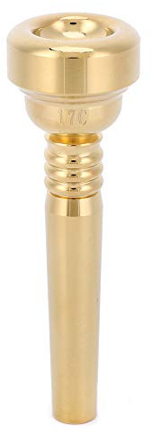Premium 17c Trumpet Munstycke för Nybörjare Fashionabla Guldpläterade Designkvalitet Mässing Robust Musikinstrumenttillbehör för Smidig Prestanda
