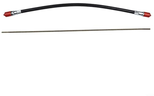 Yuanpgky Arbre flexible de 89 cm pour tondeuse à gazon à dos, axe de rotation de rechange pour débroussailleuse, extrémités de 29 mm, compatible avec débroussailleuse à dos, métal + caoutchouc (Axis +